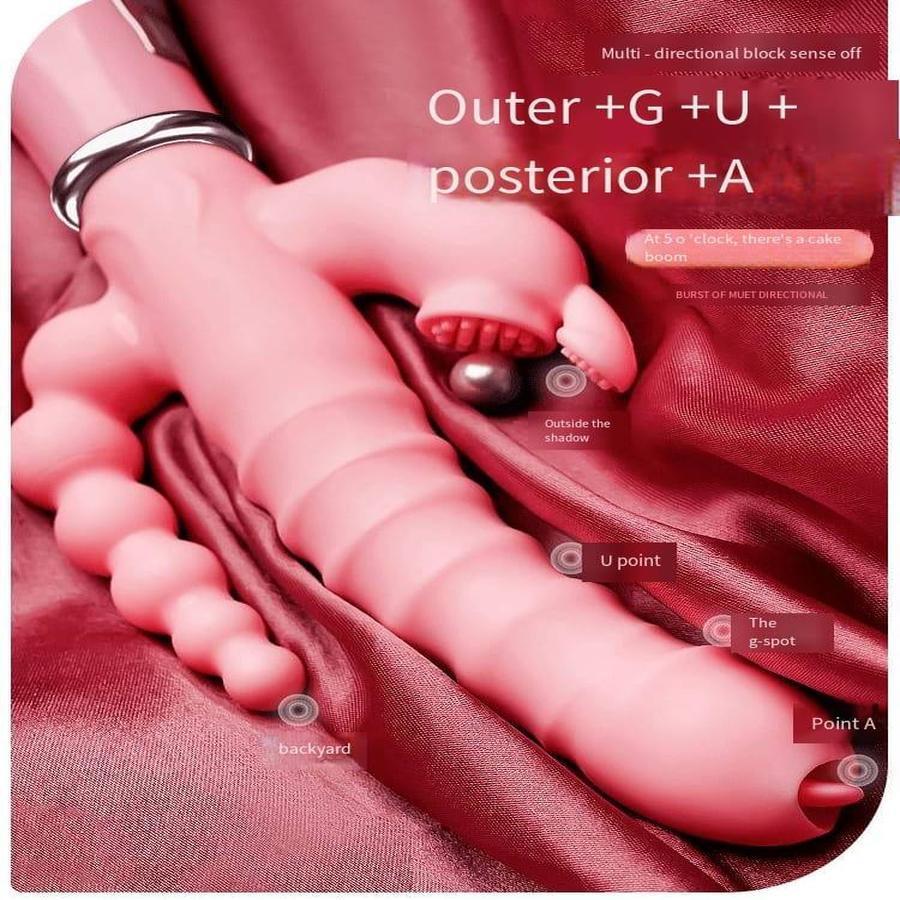 3 in 1 Dildo, sim 1 sim 2 & clit